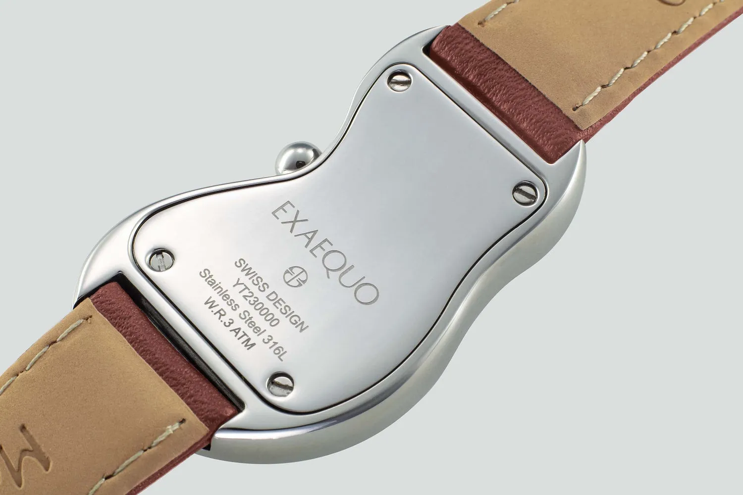 Exaequo Melting Steel Yellow Watch