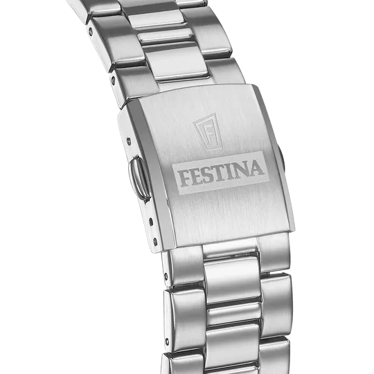 Festina Black Dial Stainless Steel Strap Men's Watch F20560/6