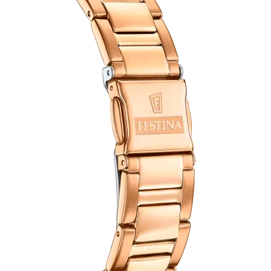 Festina Rainbow Black Dial Stainless Steel Strap Women's Watch F20639/3