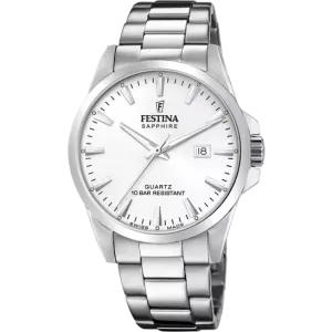 Festina White Dial Stainless Steel Strap Men's Watch F20024/2