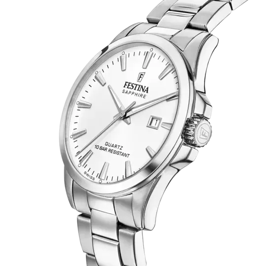 Festina White Dial Stainless Steel Strap Men's Watch F20024/2