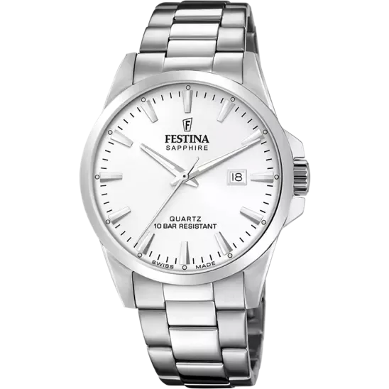 Festina White Dial Stainless Steel Strap Men's Watch F20024/2