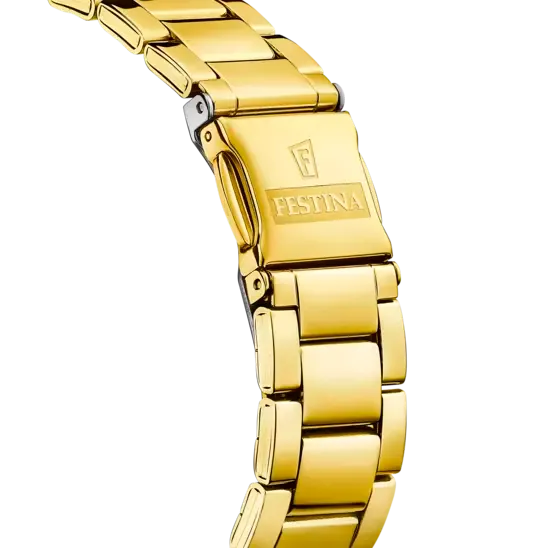 Festina Women's Elegance & Functionality Green Dial Watch with 316L Stainless Steel Strap F20640/4