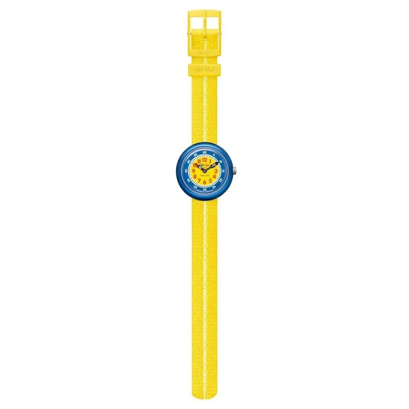 Flik Flak RETRO YELLOW Watch FBNP189