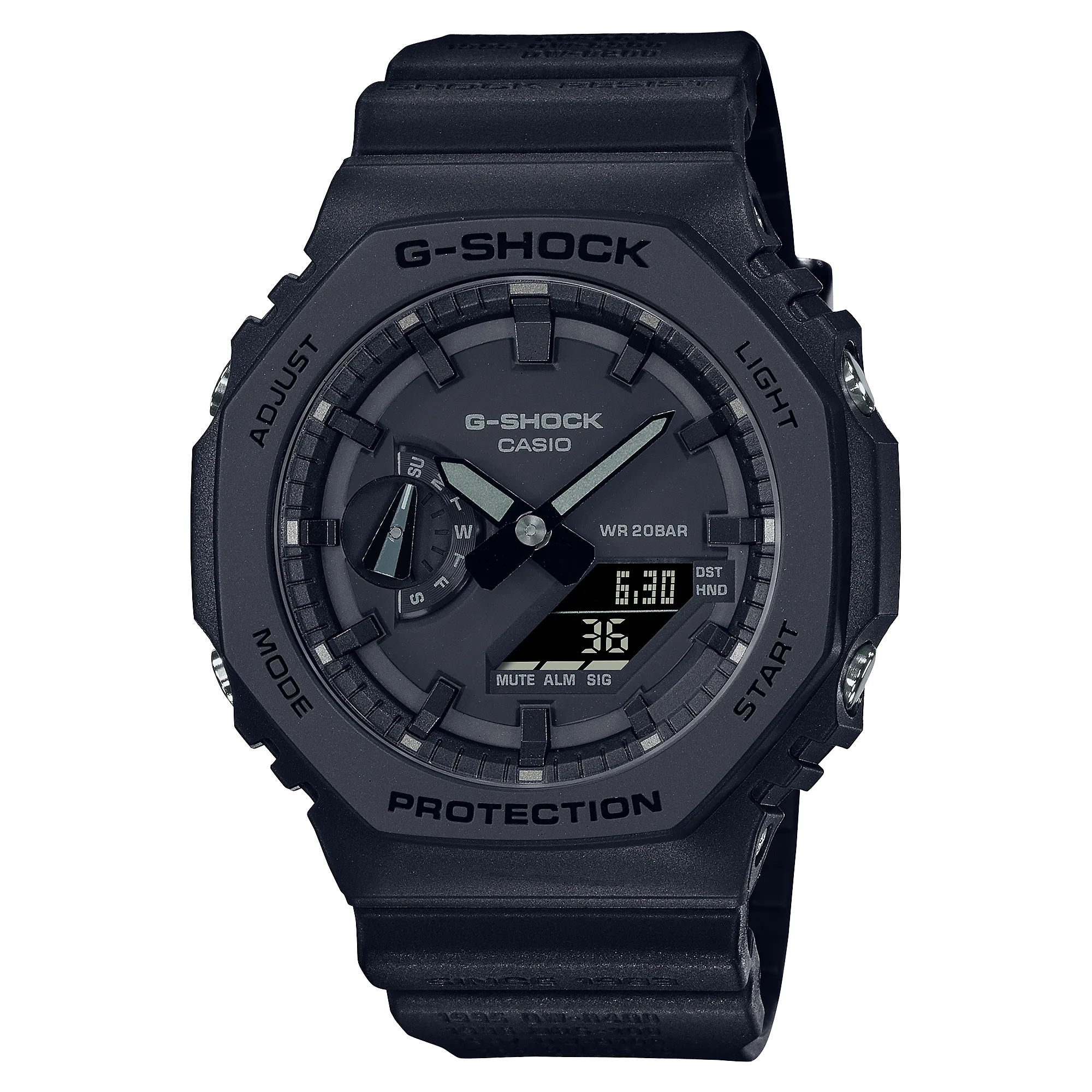 G-Shock 2100 Series Black Resin Band Watch GA2140RE-1A