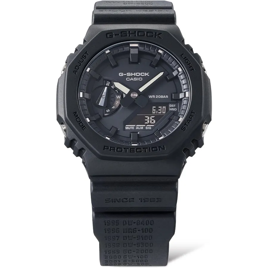 G-Shock 2100 Series Black Resin Band Watch GA2140RE-1A