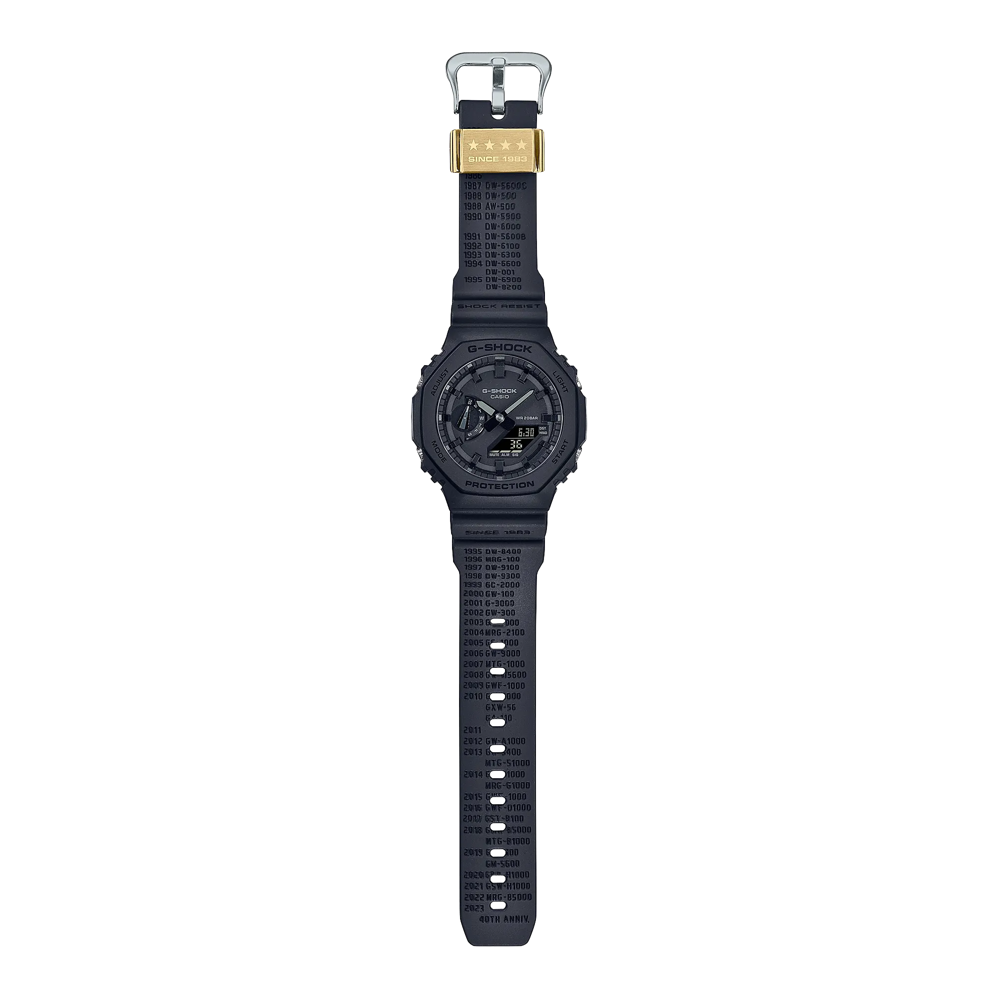 G-Shock 2100 Series Black Resin Band Watch GA2140RE-1A