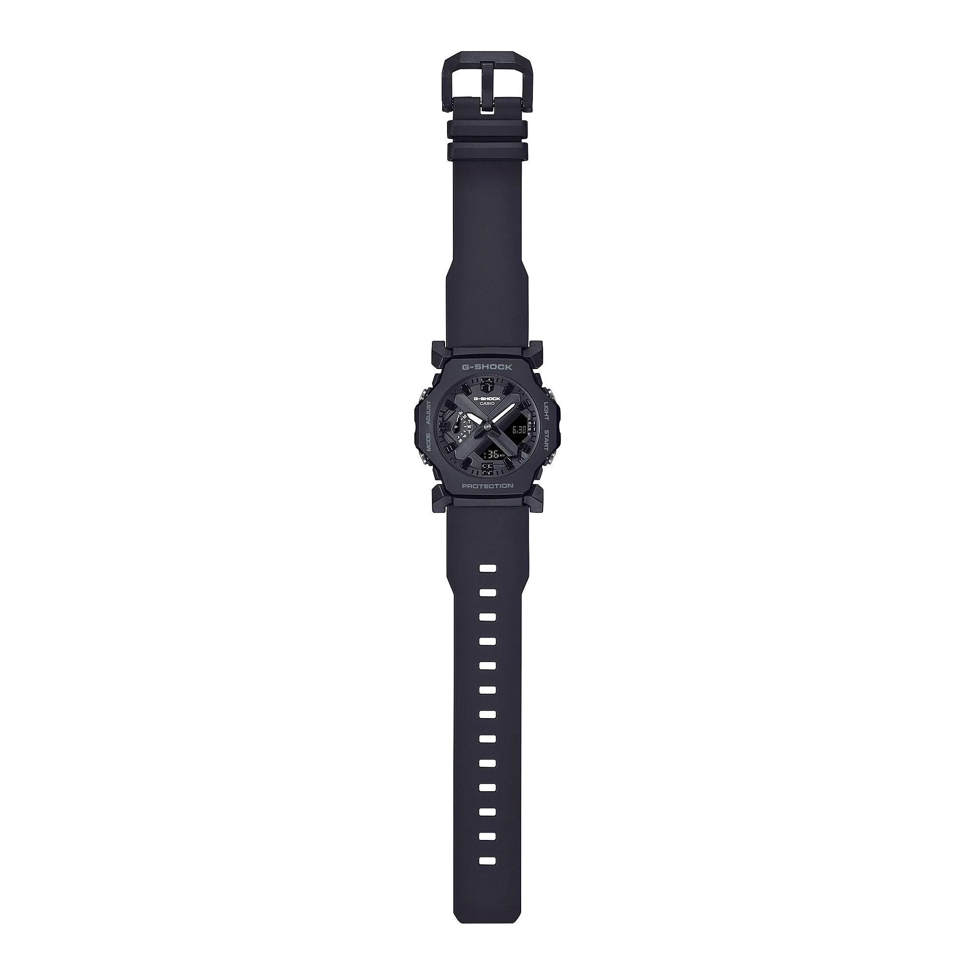 G-Shock Analog Digital Black Resin Band Watch GA2300-1A