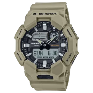 G-Shock Analog Digital Brown Resin Band Watch GA010-5A