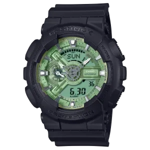 G-Shock Analog Digital DUO Rugged Black Resin Band Watch GA110CD-1A3