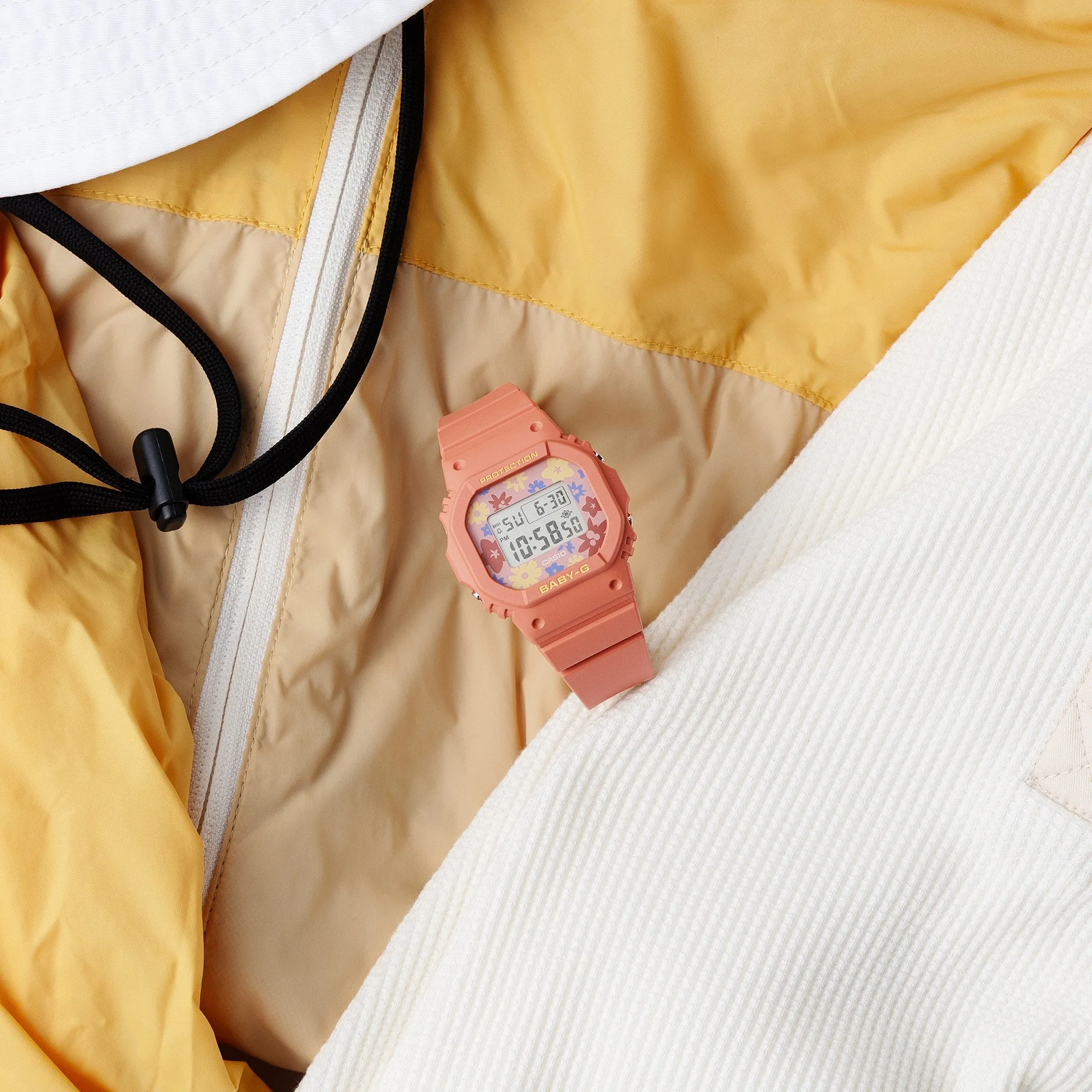 G-Shock BGD-565 Series Orange Resin Band Watch BGD565RP-4D