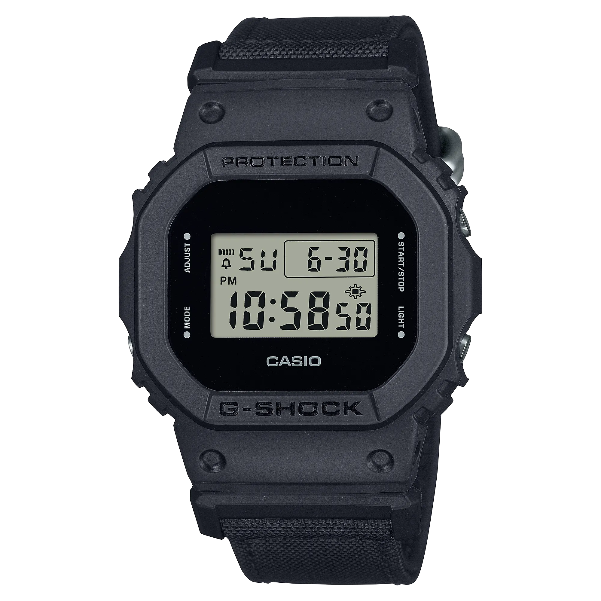 G-Shock Black Resin Band Black Dial Watch DW5600BCE-1D