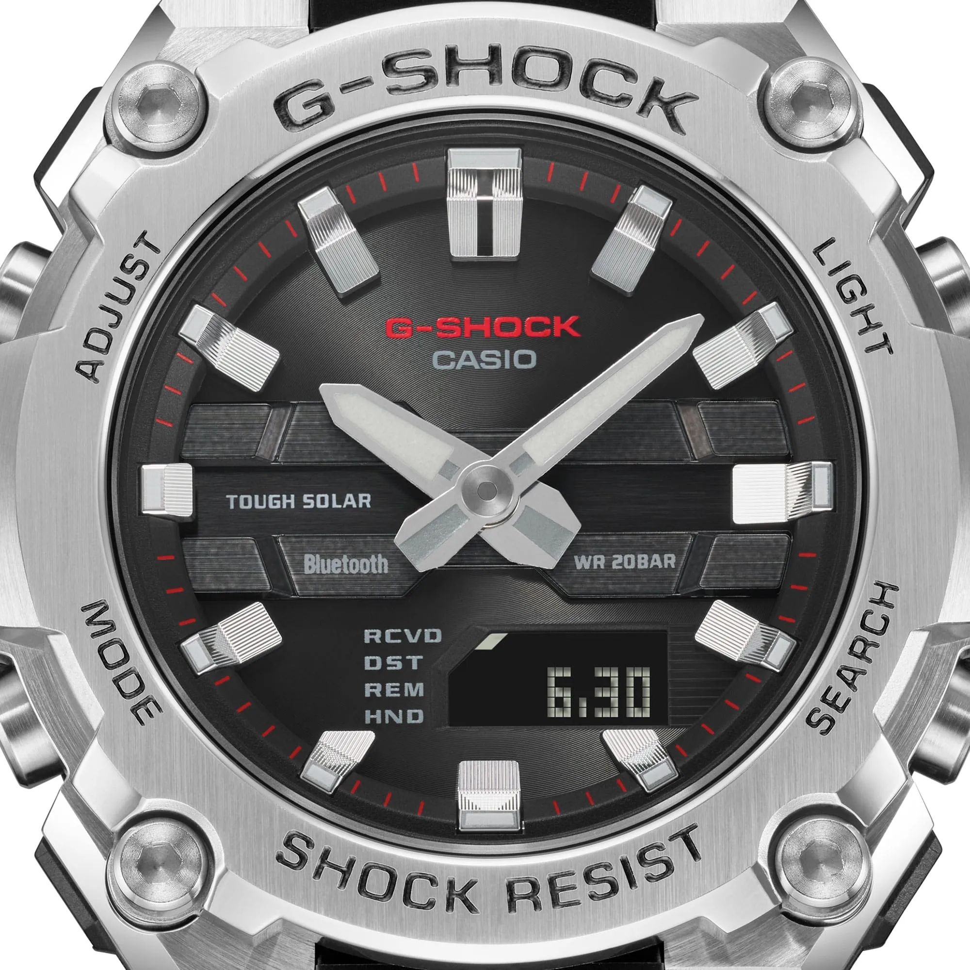 G-Shock Black Resin Band Black Dial Watch GSTB600-1A