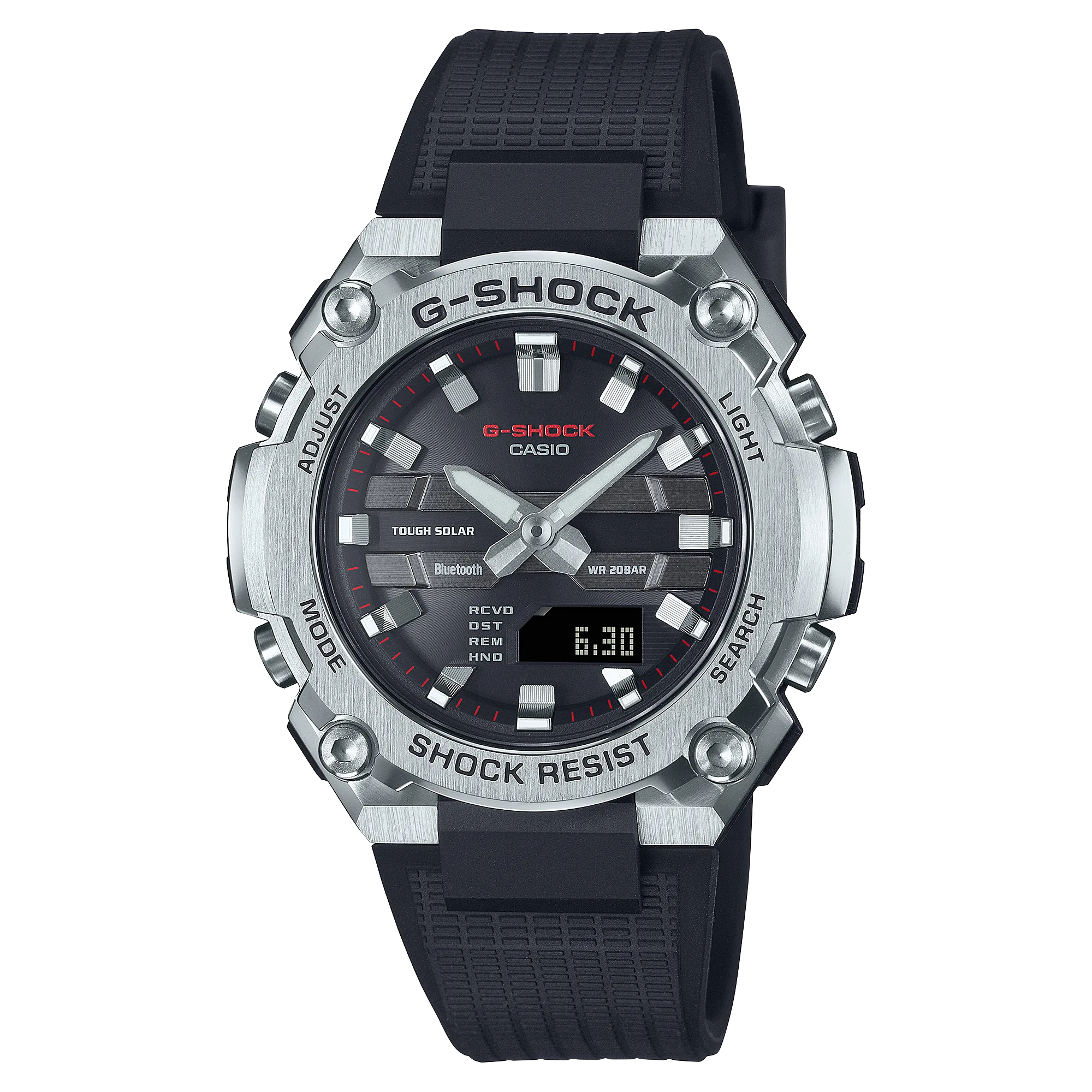 G-Shock Black Resin Band Black Dial Watch GSTB600-1A