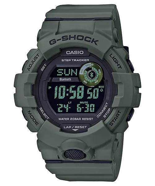 G-SHOCK Bluetooth Step Tracker Watch GBD-800UC-3