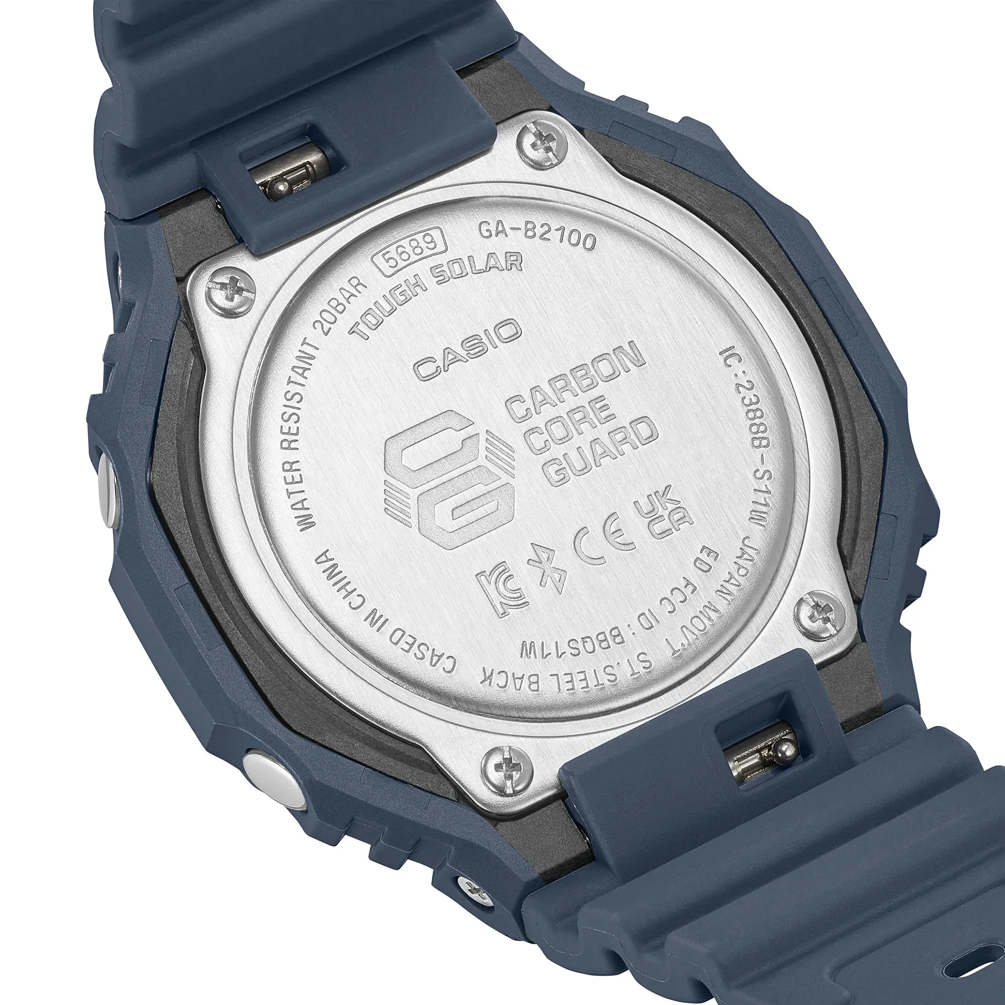 G-Shock CasioOak with Smartphone Link and Solar Power GAB2100-2A