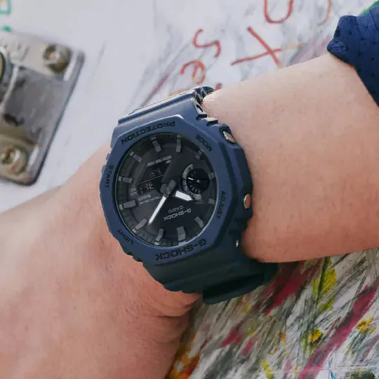 G-Shock CasioOak with Smartphone Link and Solar Power GAB2100-2A