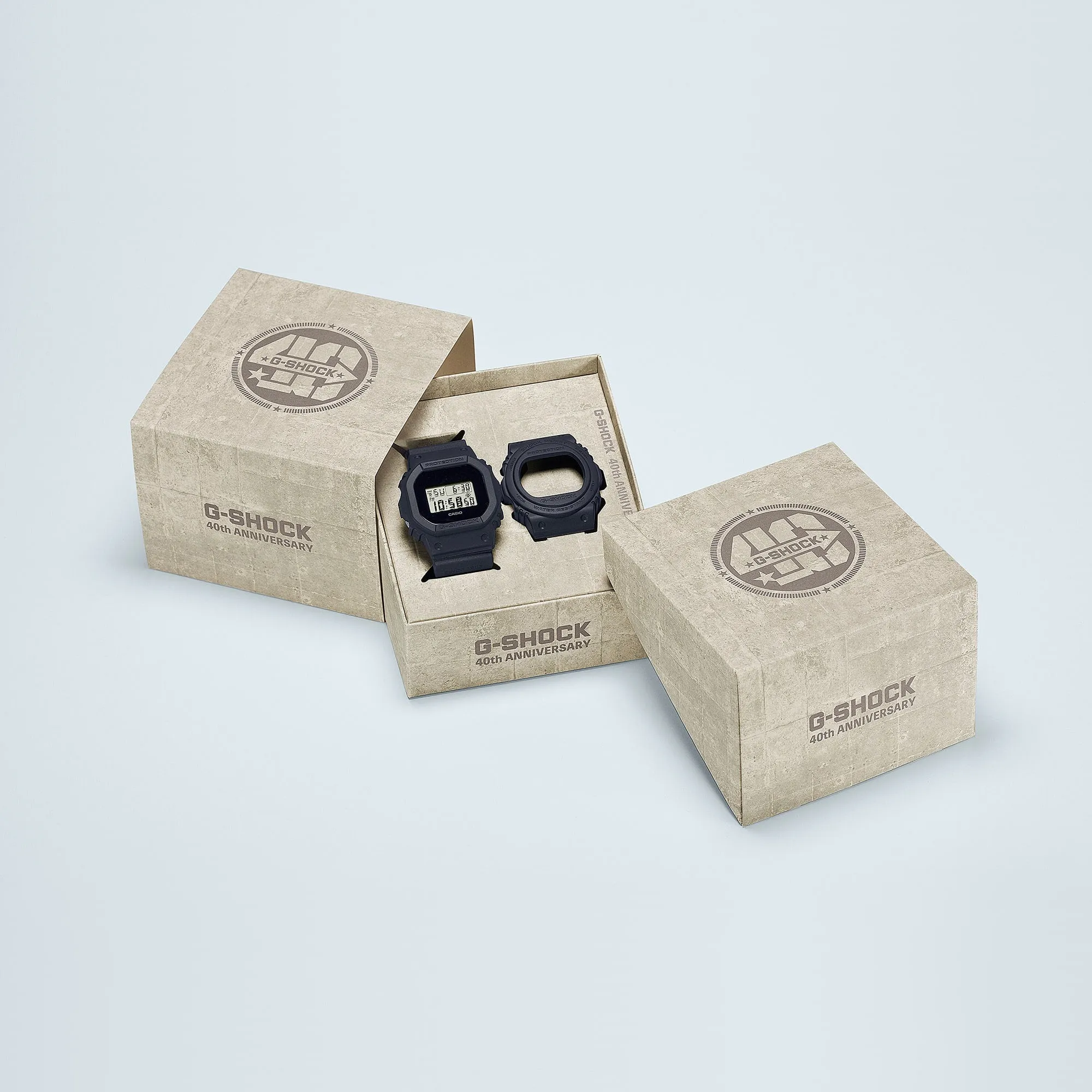 G-Shock Digital 5600 Series Black Resin Watch DWE5657RE-1D