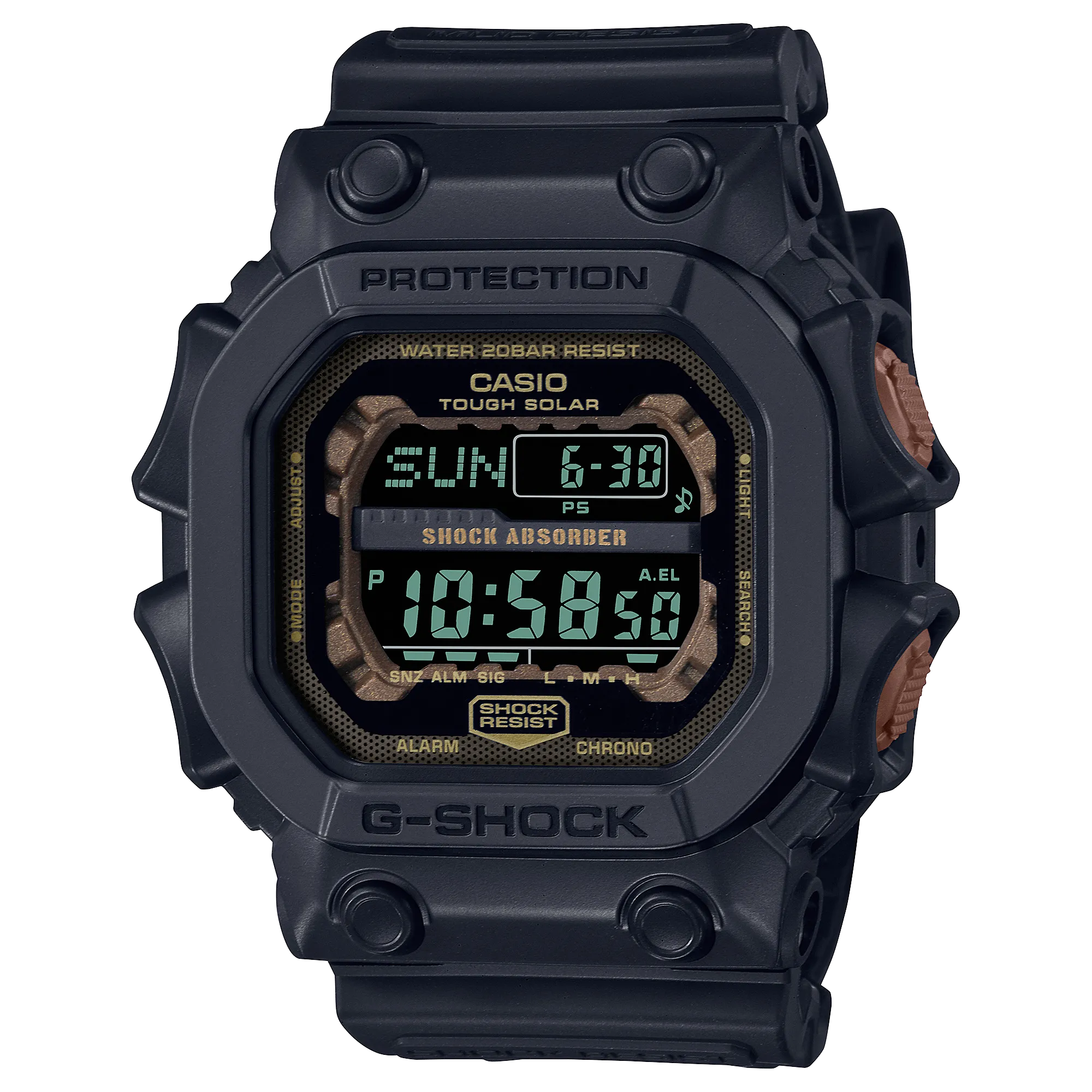 G-Shock Digital Black Resin Band Men's Watch GX56RC-1D