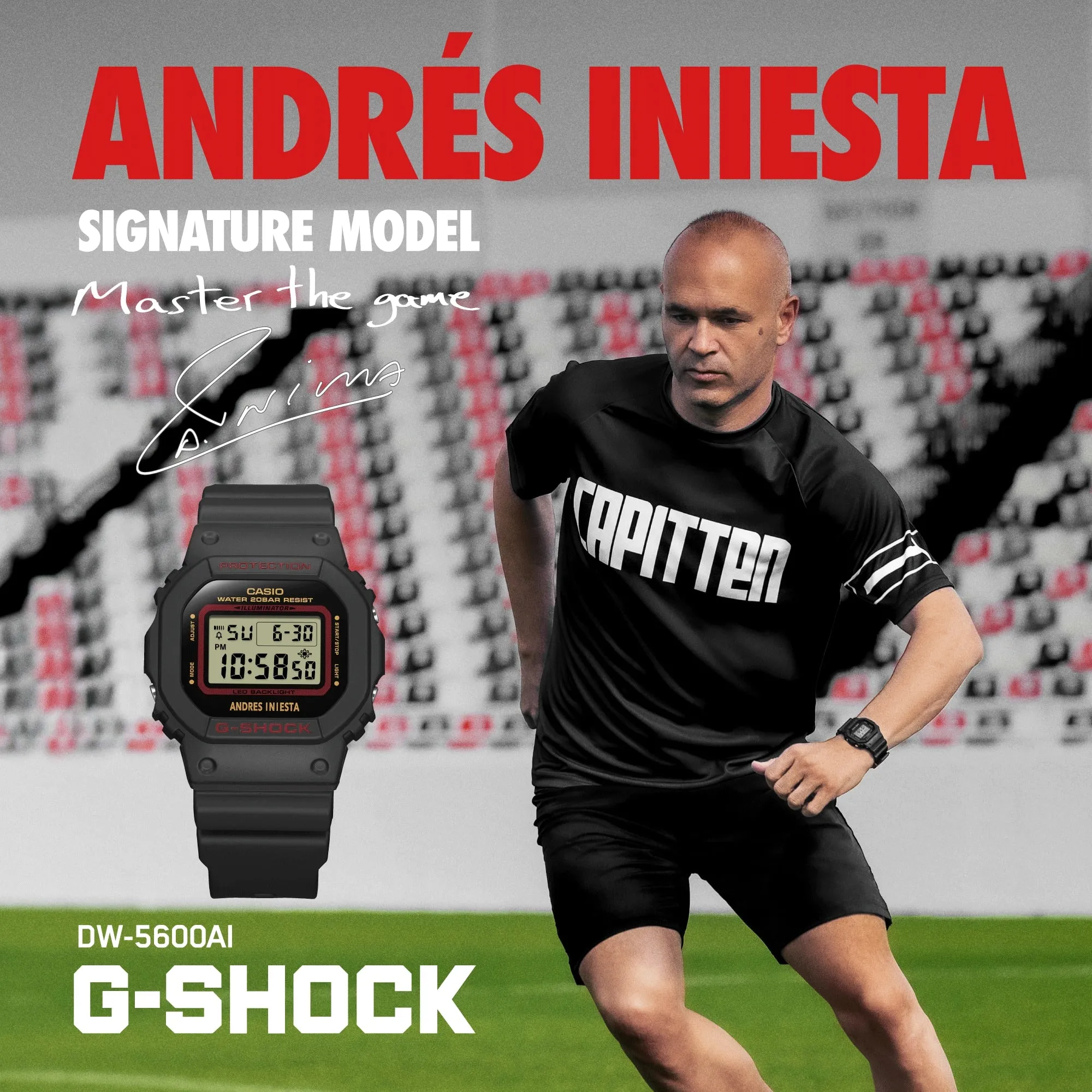 G-Shock Digital Black Resin Band Watch DW5600AI-1D