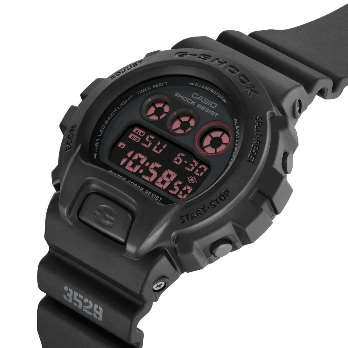 G-Shock Digital Black Resin Band Watch DW6900UMS-1D