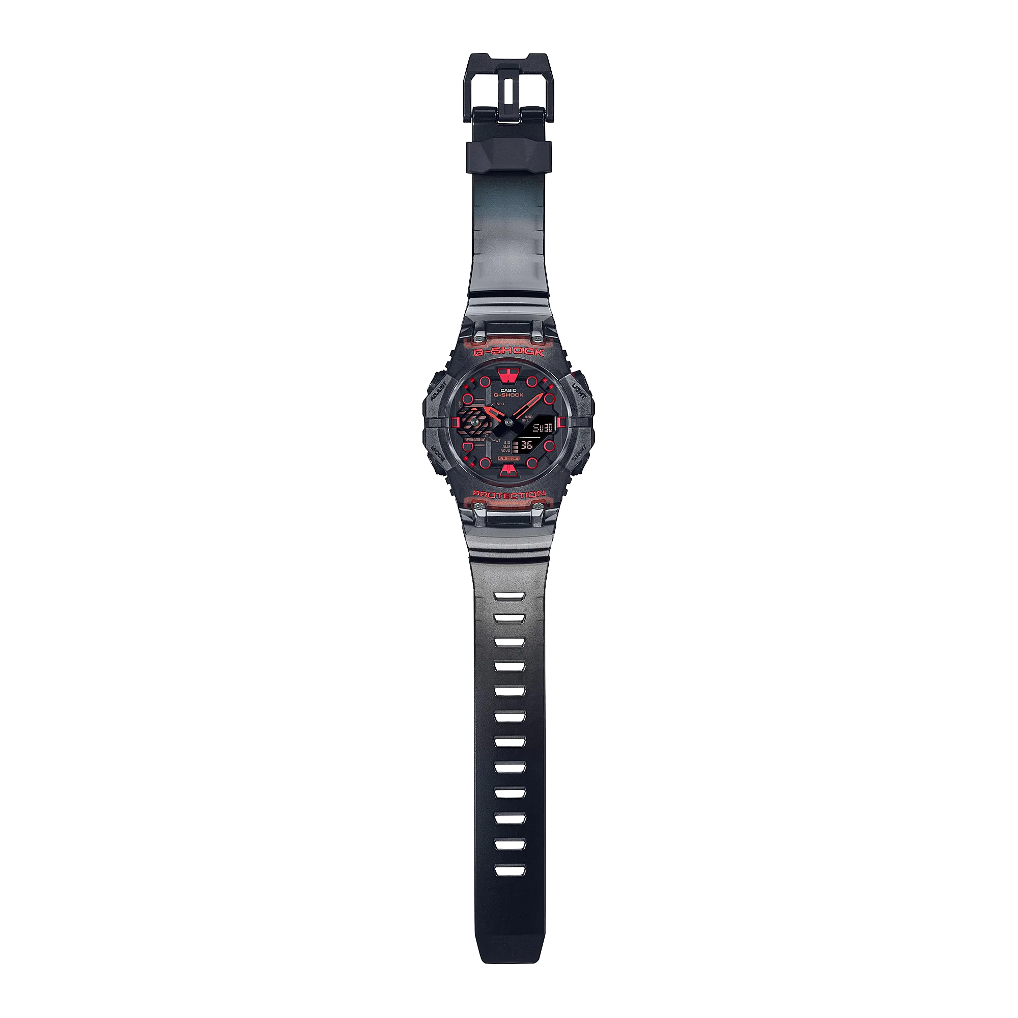 G-Shock Digital Black Resin Band Watch GAB001G-1A