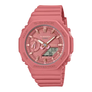G-Shock Digital Pink Resin Band Watch GMAS2100-4A2
