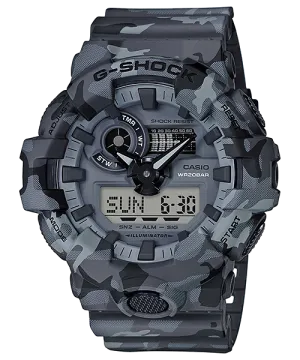 G-Shock Duo Camo Series Grey Watch GA700CM-8A