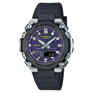 G-Shock DUO G-Steel Mid Thin Black Resin Band Watch GSTB600A-1A6
