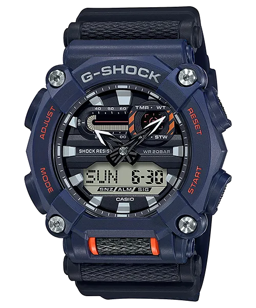 G-Shock DUO New Age Design Navy Mens Watch GA900-2A