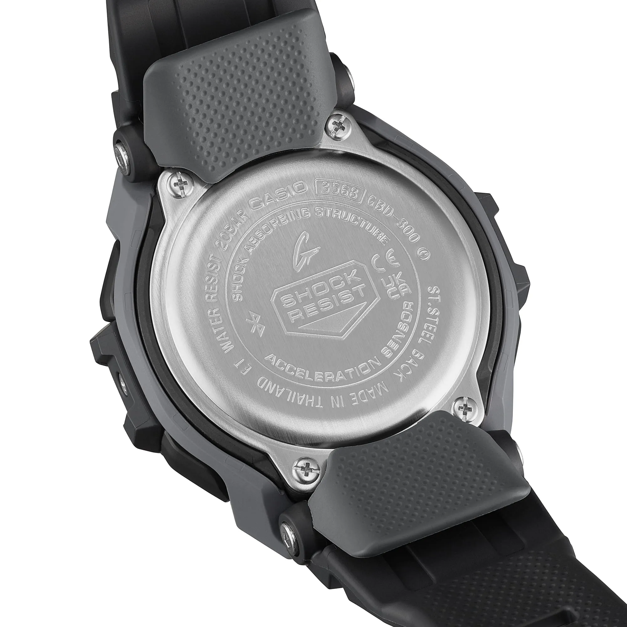 G-Shock G- Squad Black Resin Band Watch GBD300-1D