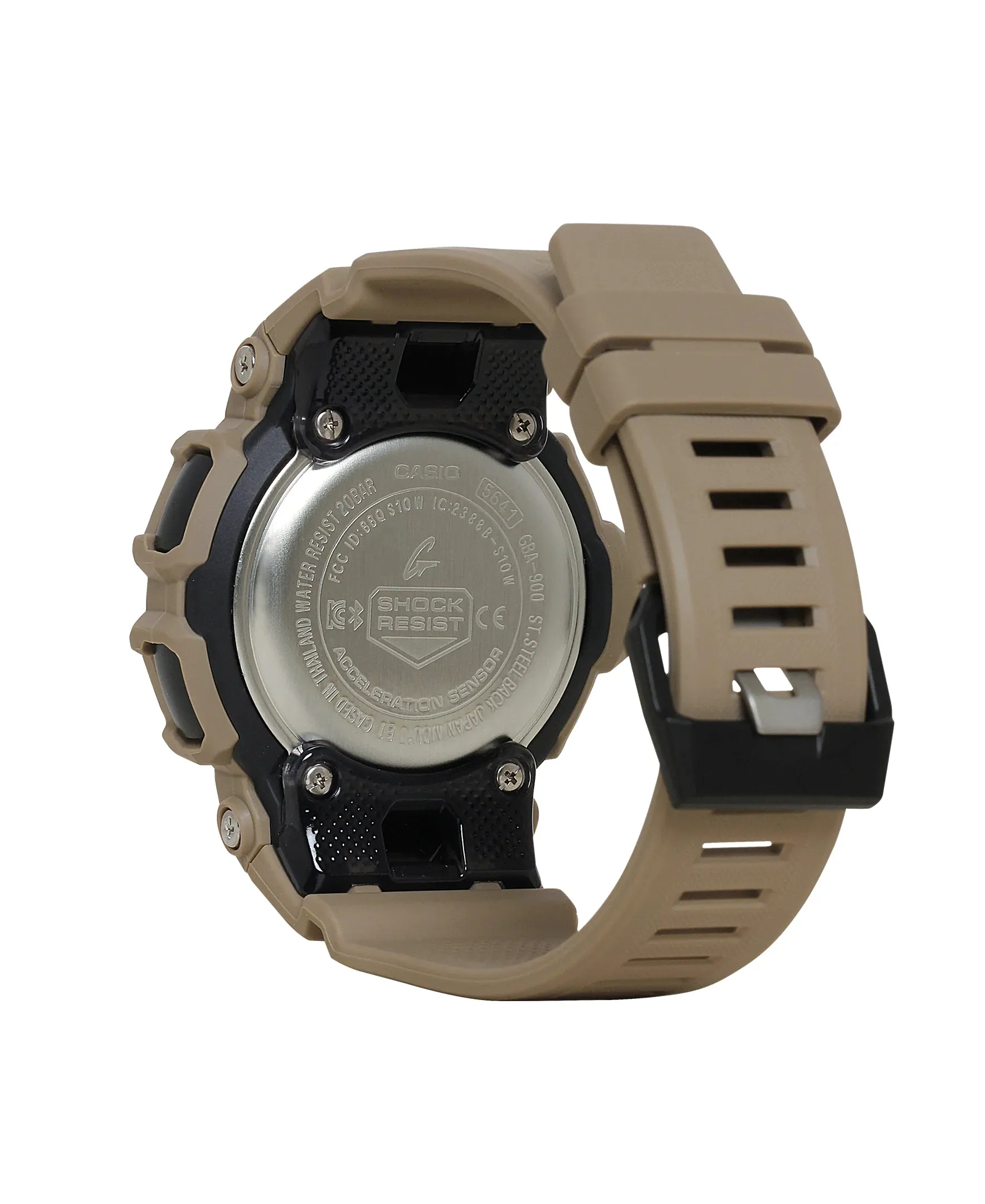 G-Shock G-Squad Brown Resin Band Watch GBA900UU-5A