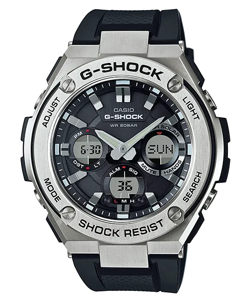 G-Shock G-Steel Men's Solar-Powered Shock-Resistant Watch GSTS110-1A