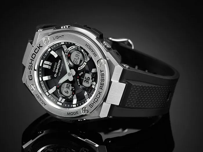 G-Shock G-Steel Men's Solar-Powered Shock-Resistant Watch GSTS110-1A