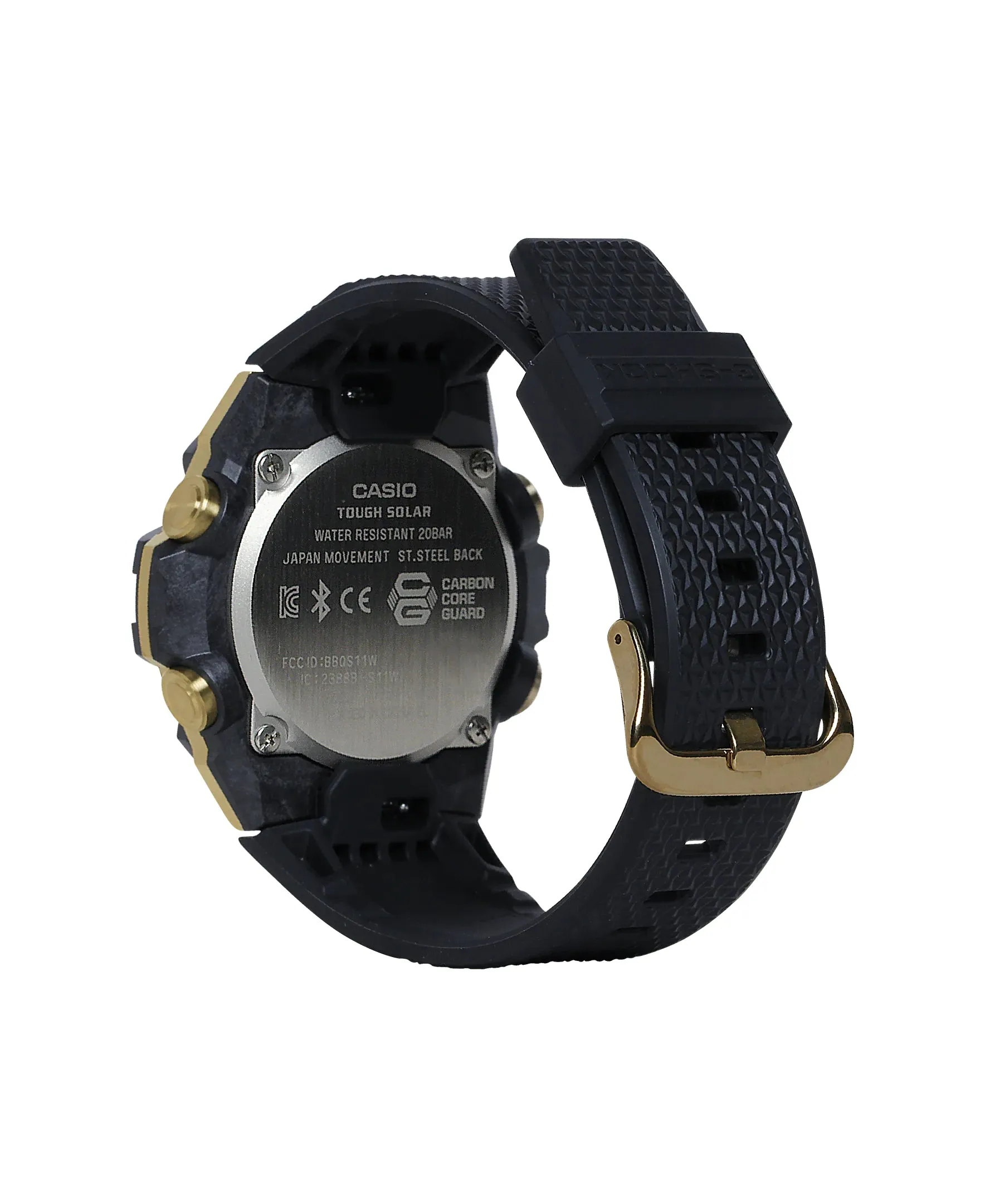 G-Shock G-Steel Solar Black Resin Band Watch GSTB400GB-1A9