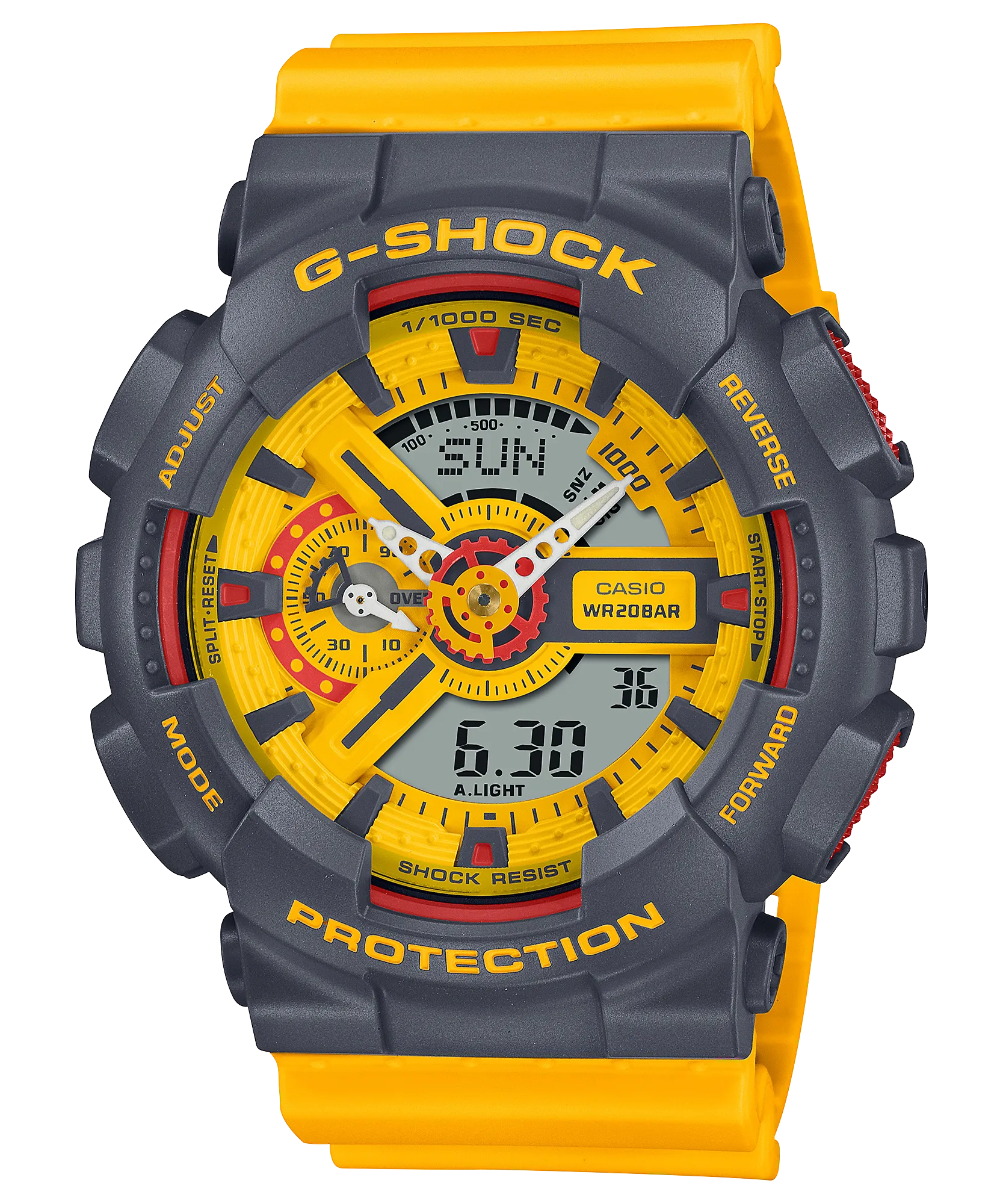 G-Shock GA Series '90s-inspired colourful' GA110Y-9A