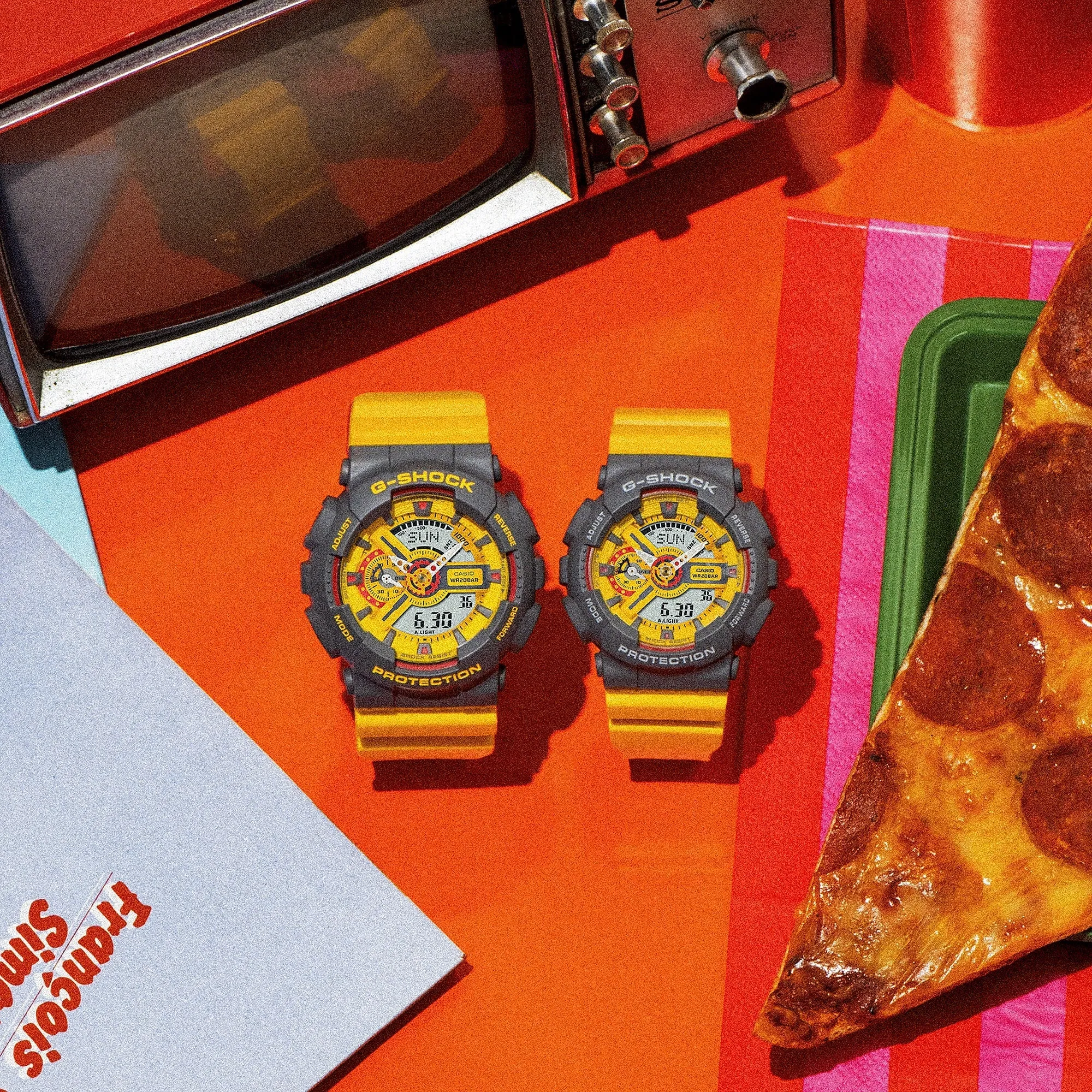 G-Shock GA Series '90s-inspired colourful' GA110Y-9A