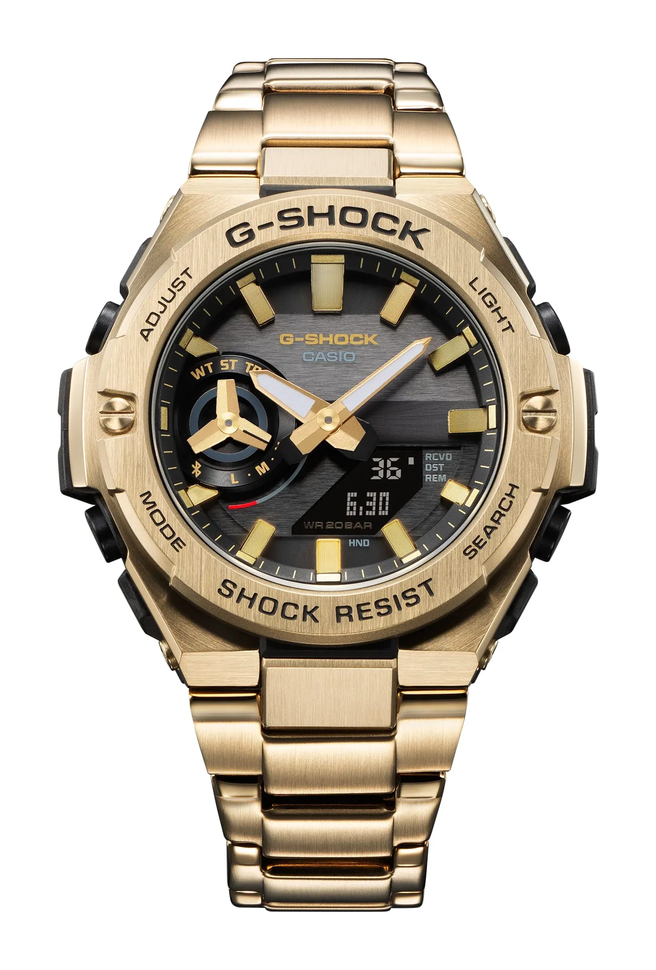 G-Shock Gold Stainless Steel Solar Watch GSTB500GD-9A