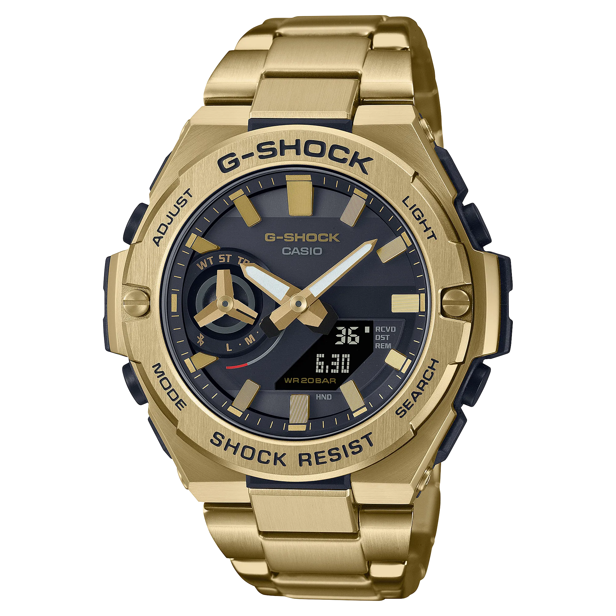 G-Shock Gold Stainless Steel Solar Watch GSTB500GD-9A