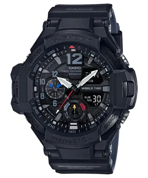 G-Shock Gravity Twin Sensor Black Mens Watch GA1100-1A1