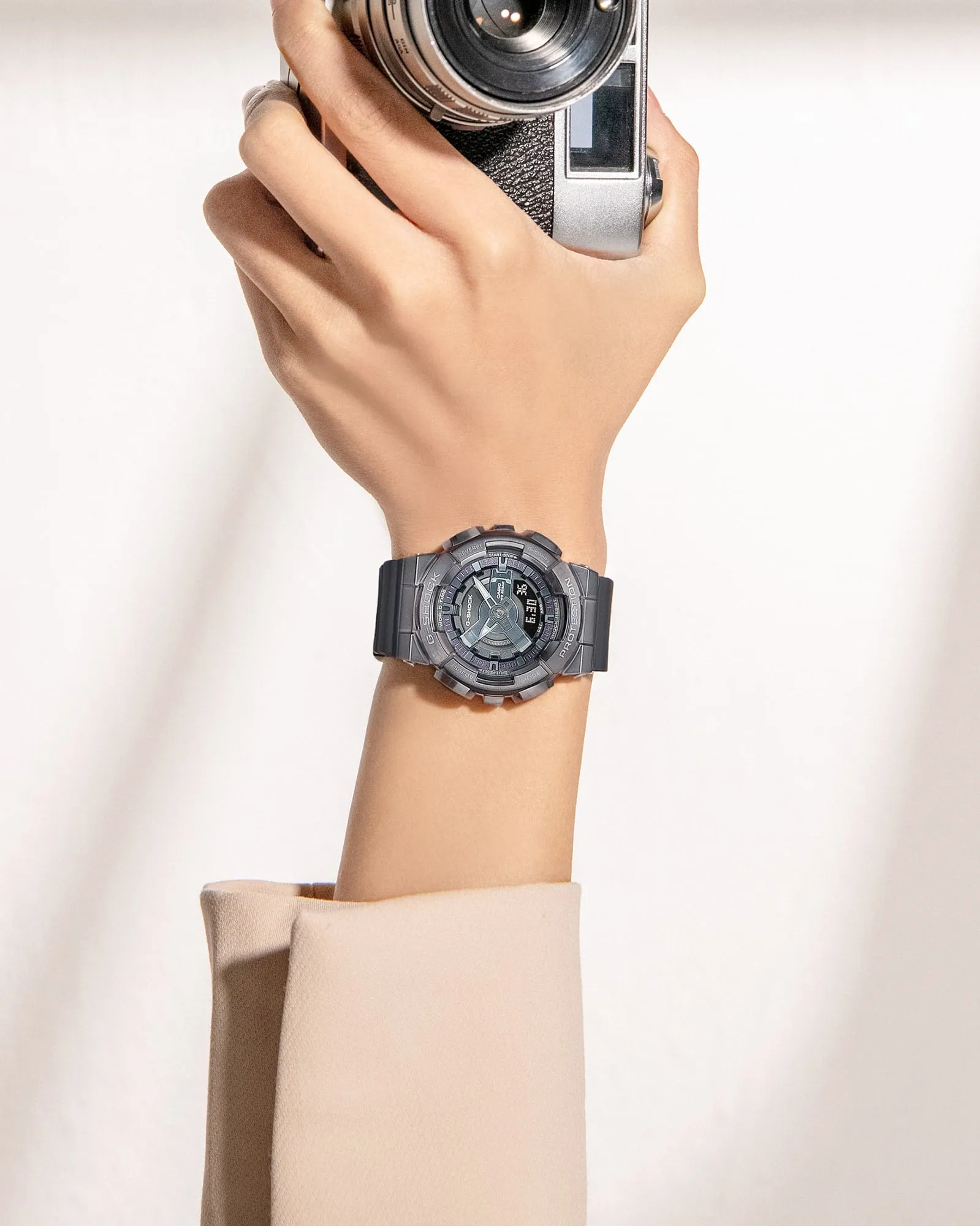 G-Shock Metallic Colours Mid-Size Watch GMS110B-8A