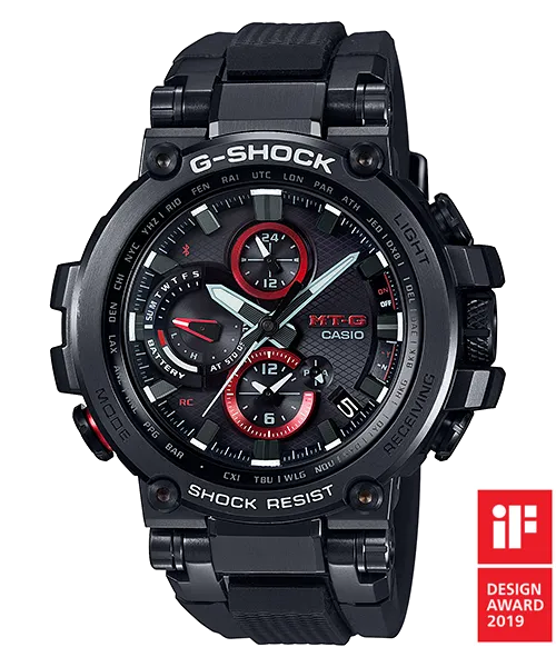 G-Shock MTGB1000B-1A Advanced Shock-Resistant Black Resin Band Watch
