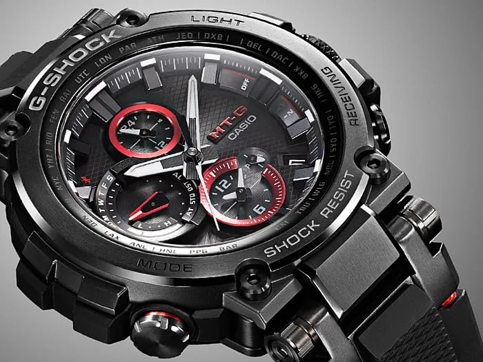 G-Shock MTGB1000B-1A Advanced Shock-Resistant Black Resin Band Watch