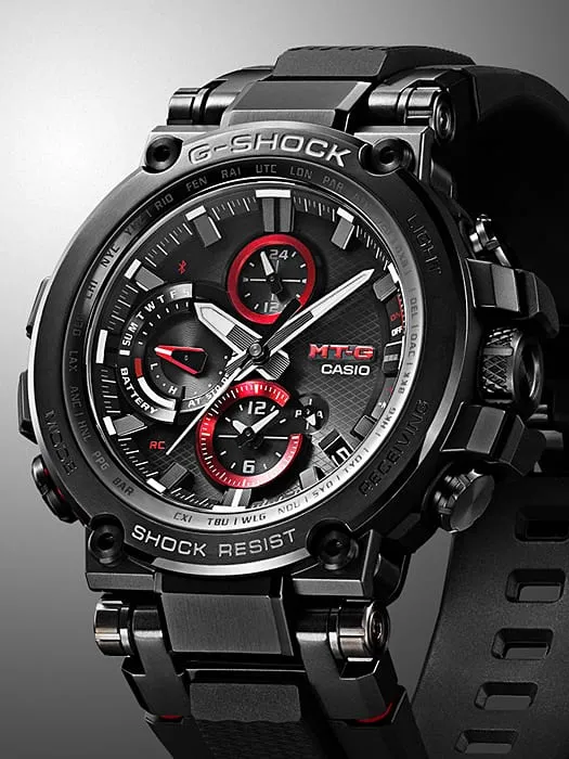 G-Shock MTGB1000B-1A Advanced Shock-Resistant Black Resin Band Watch