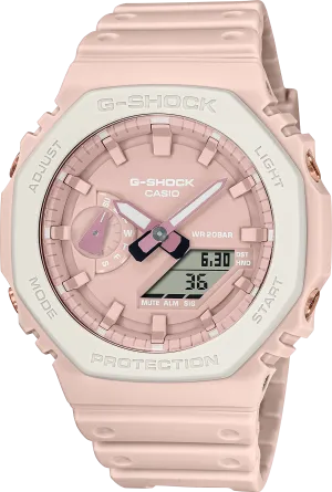 G-Shock Pink Resin Band Casioak GA2110SL-4A7