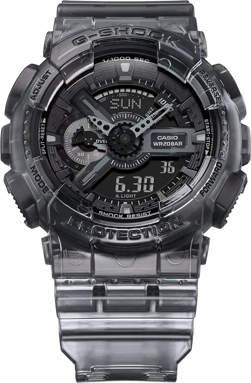 G-Shock Transparent Pack Black Digital  Mens Watch GA110SKE-8A