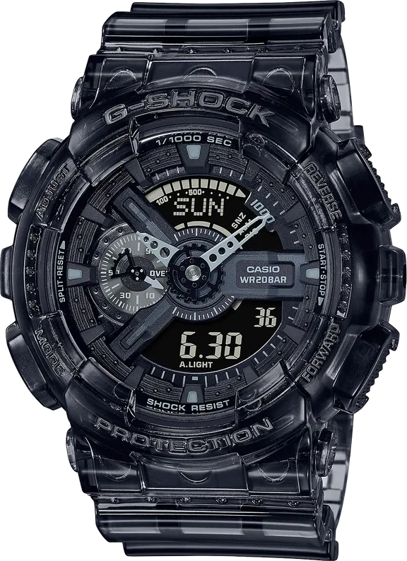G-Shock Transparent Pack Black Digital  Mens Watch GA110SKE-8A
