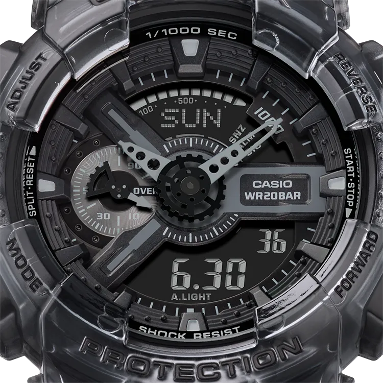 G-Shock Transparent Pack Black Digital  Mens Watch GA110SKE-8A