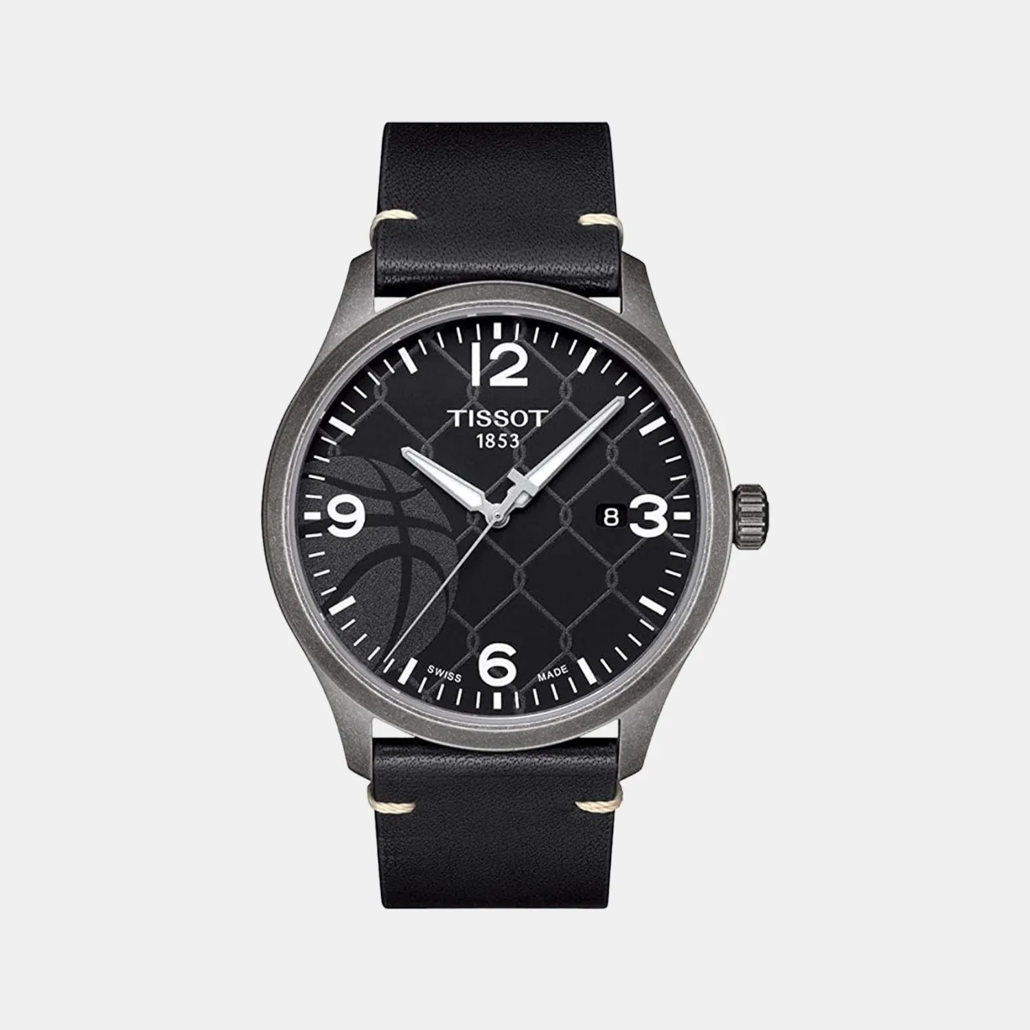 Gent Xl Men Analog Leather Watch T1164103606700