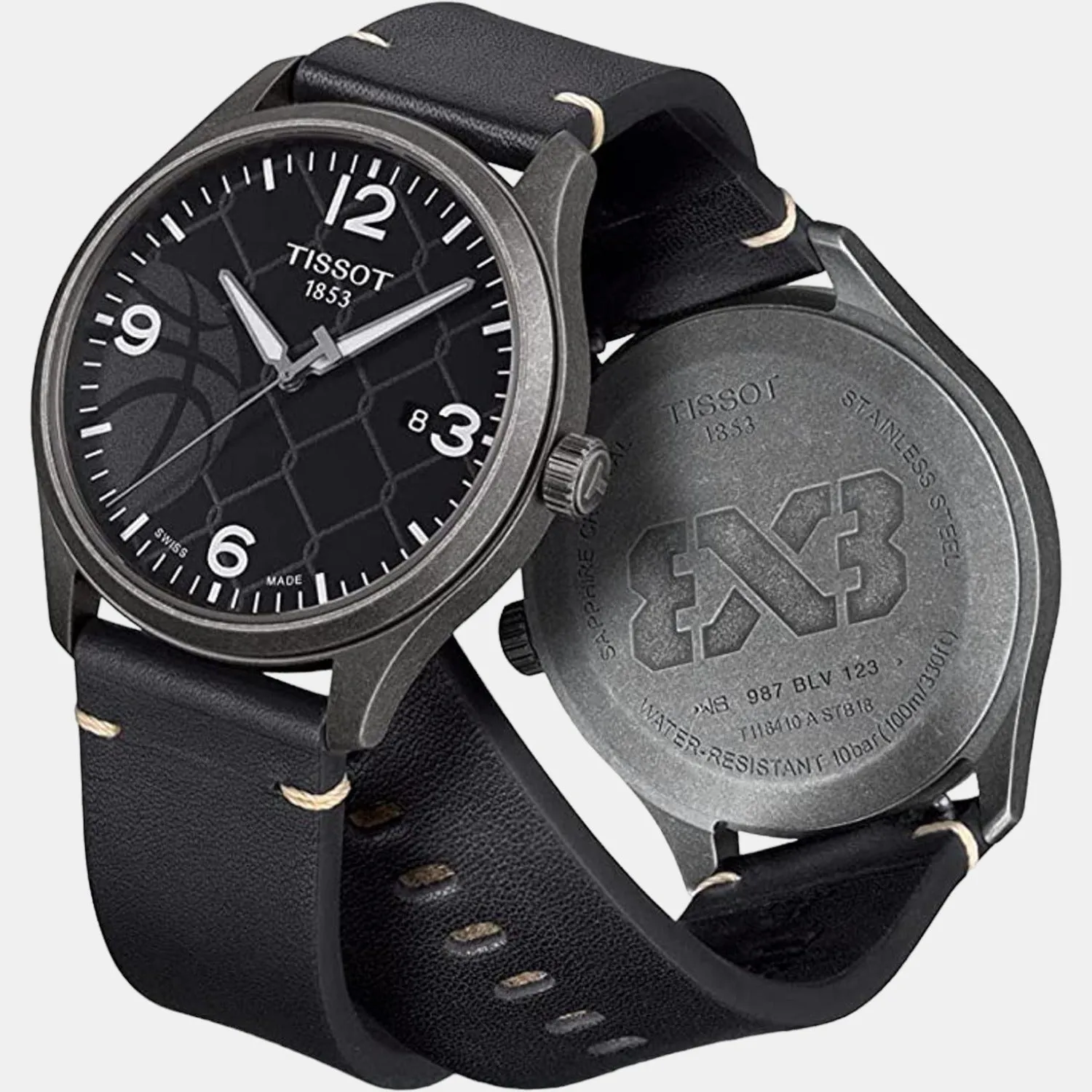 Gent Xl Men Analog Leather Watch T1164103606700